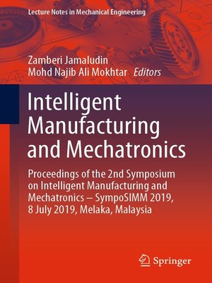 cover image of Intelligent Manufacturing and Mechatronics